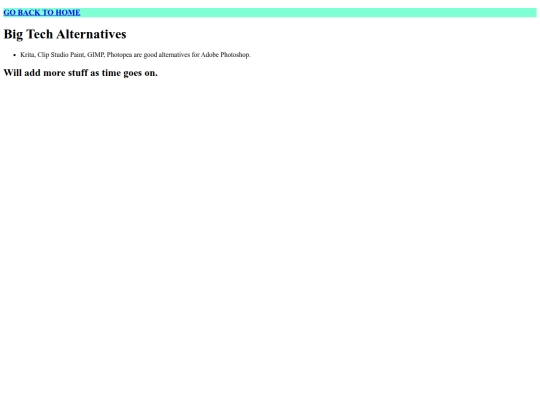 interests screenshot