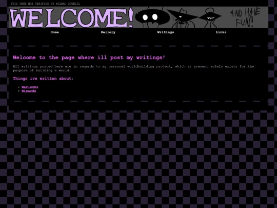 writings screenshot