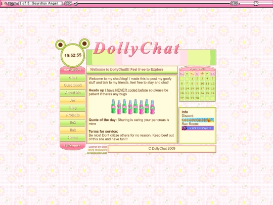 index screenshot