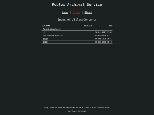 files/content screenshot