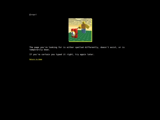 not_found screenshot