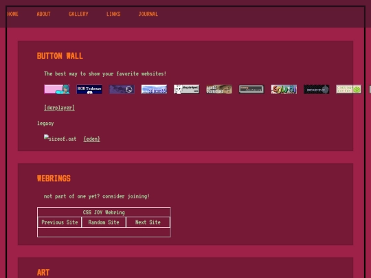 links screenshot