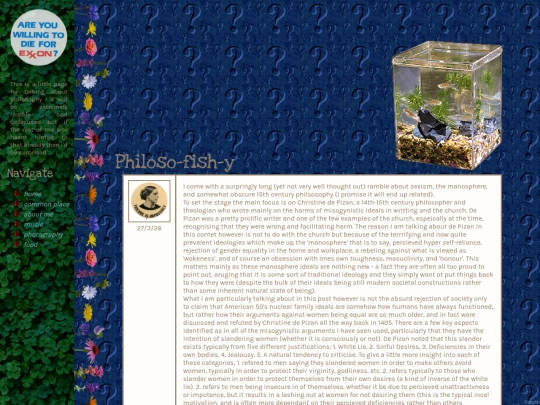 philosophy screenshot