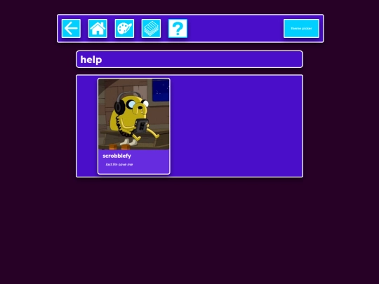 help screenshot