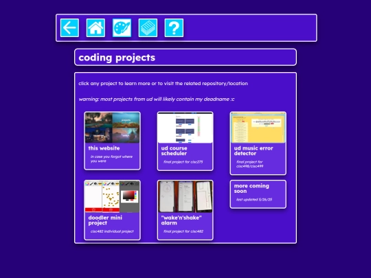 projects/coding screenshot