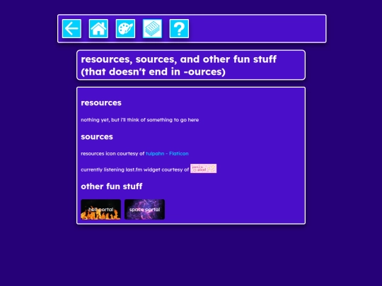 resources screenshot