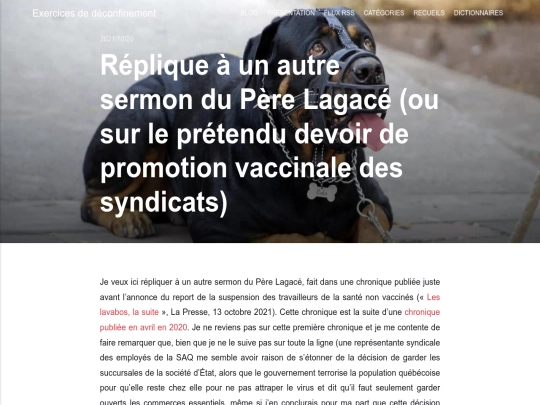 replique-sermon-pere-lagace screenshot