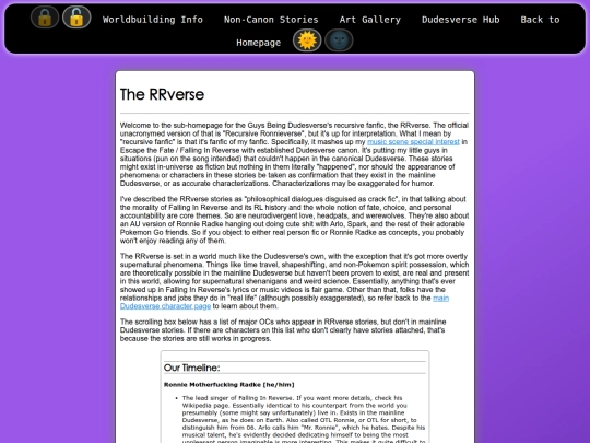 fanfic/rrverse screenshot