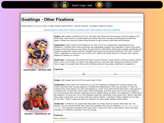 goatlings/otherfixations screenshot