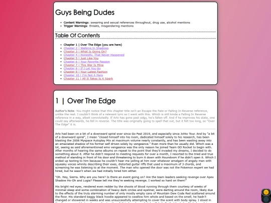 guysbeingdudes/chapter01 screenshot