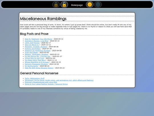 miscellanea screenshot