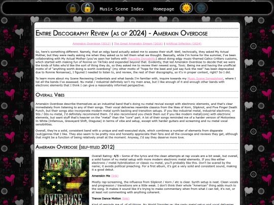 musicscene/amerakinoverdose screenshot