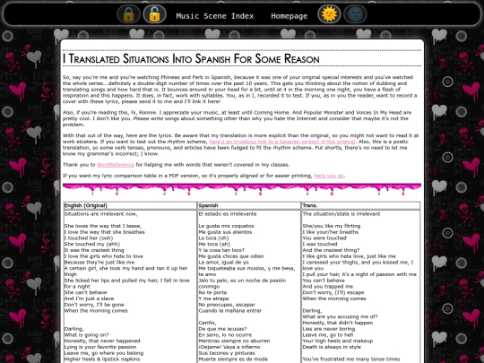musicscene/situations screenshot