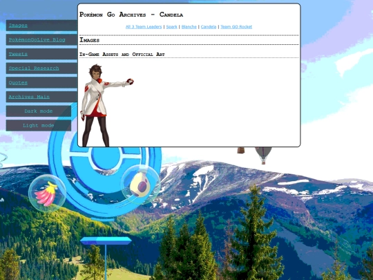 pkgoarchives/candela screenshot