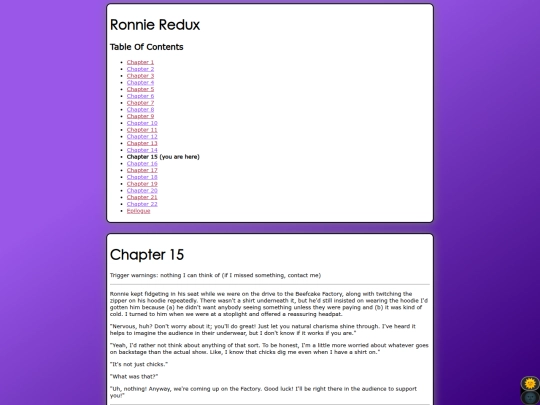 ronnieredux/chapter15 screenshot