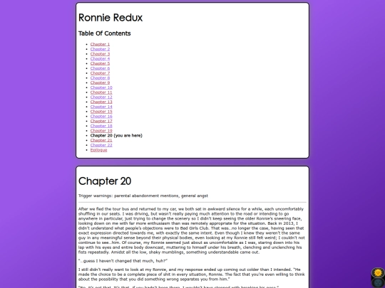 ronnieredux/chapter20 screenshot