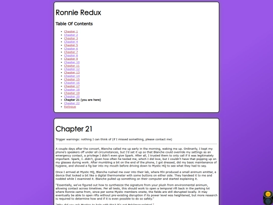 ronnieredux/chapter21 screenshot
