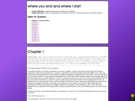 whereyouend/chapter01 screenshot