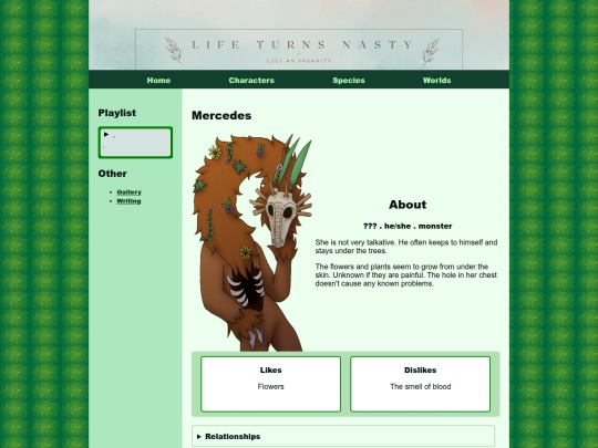 Life Turns Nasty Wiki/Characters/SpecBio/Mercedes screenshot