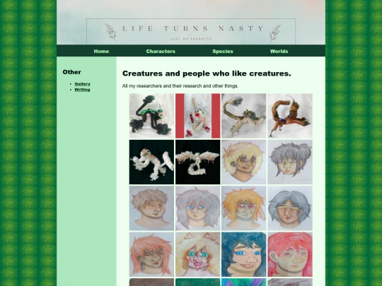 Life Turns Nasty Wiki/Characters/SpecBio screenshot
