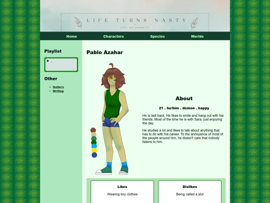 Life Turns Nasty Wiki/Characters/Youtube Bitches/Pablo-Azahar screenshot
