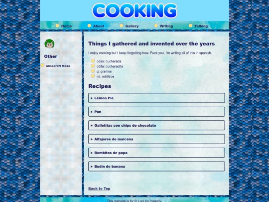 Talking/cooking screenshot