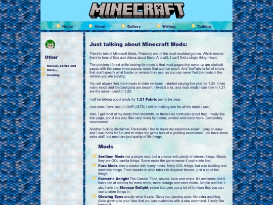 Talking/mine-mods screenshot