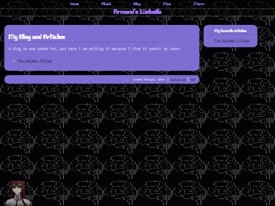 blog screenshot