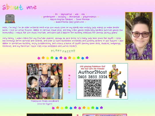 bio screenshot