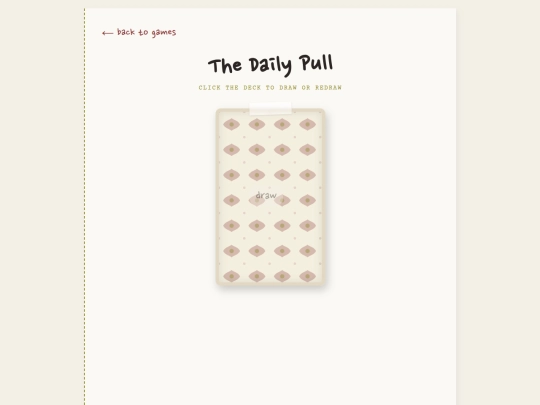 tarot screenshot