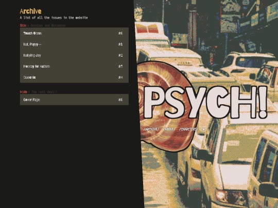 archive screenshot