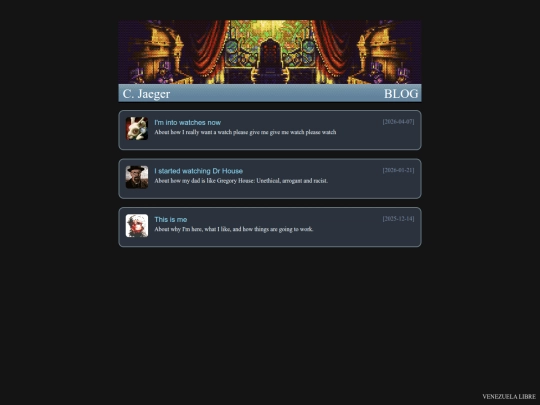 blog screenshot