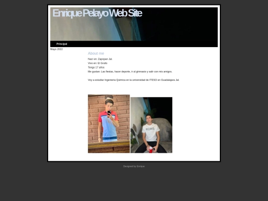personal/aboutme screenshot