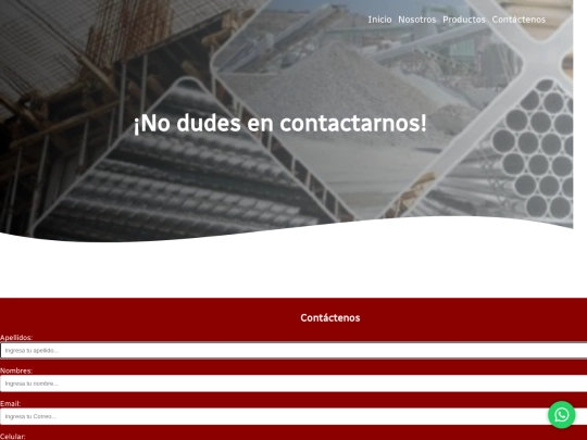 Contactenos screenshot