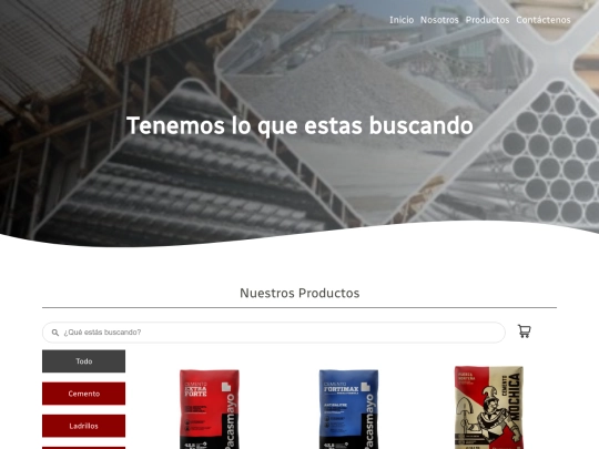 Productos screenshot