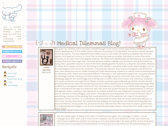 blog screenshot