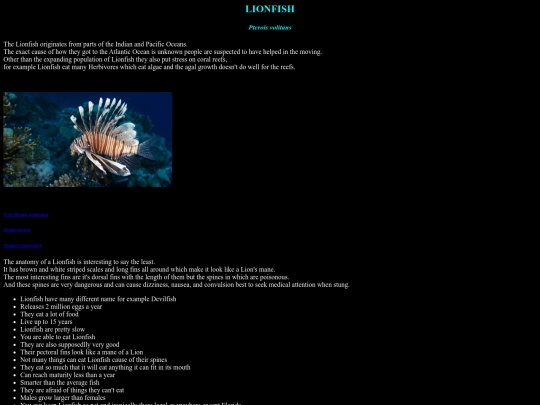 Lionfish screenshot