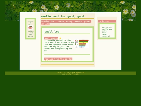 perfume screenshot