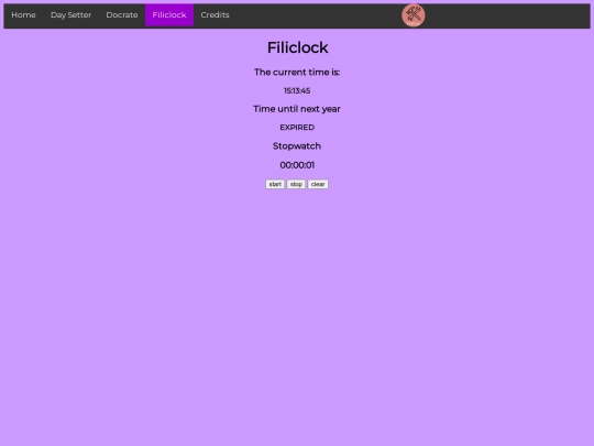 filiclock screenshot