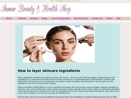 Blogs screenshot