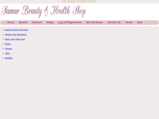 Services screenshot
