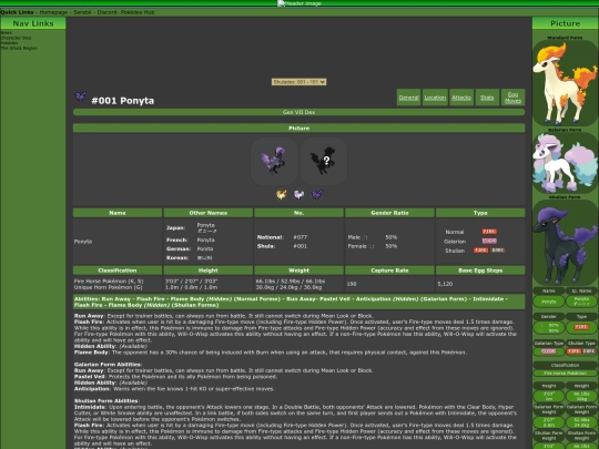 pokedex/ponyta screenshot