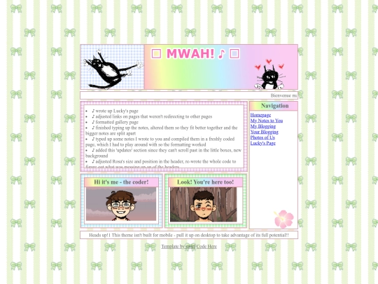 updates screenshot