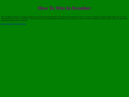 HowToWin screenshot