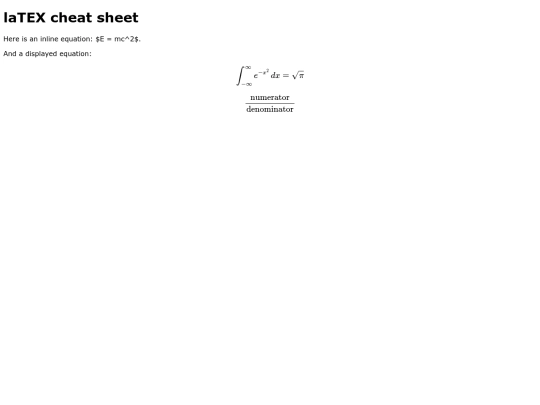 page-laTEX screenshot