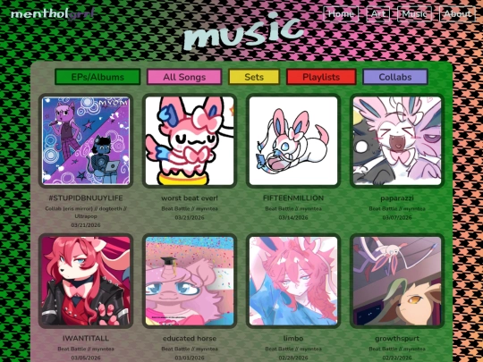 music/all-songs screenshot