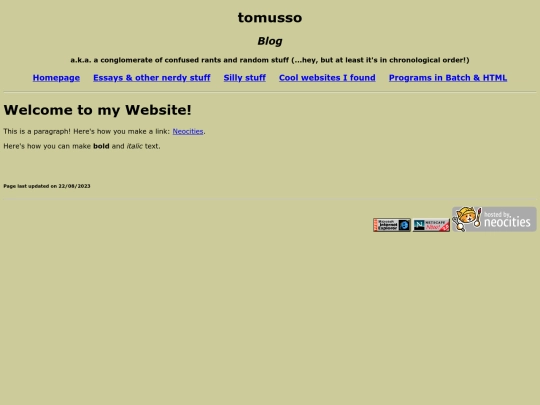 blog screenshot
