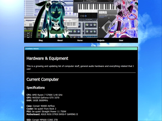 html/gear screenshot