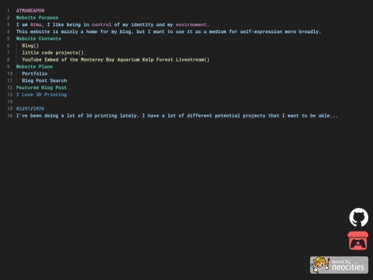 index screenshot