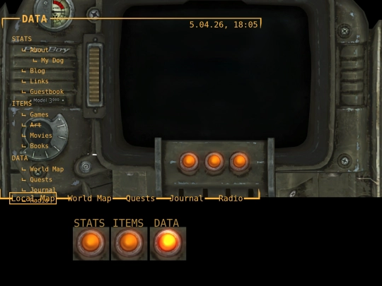 DATA screenshot